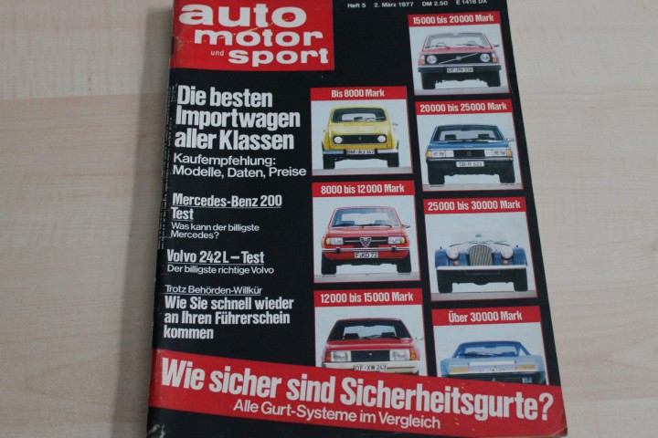 Auto Motor und Sport 05/1977